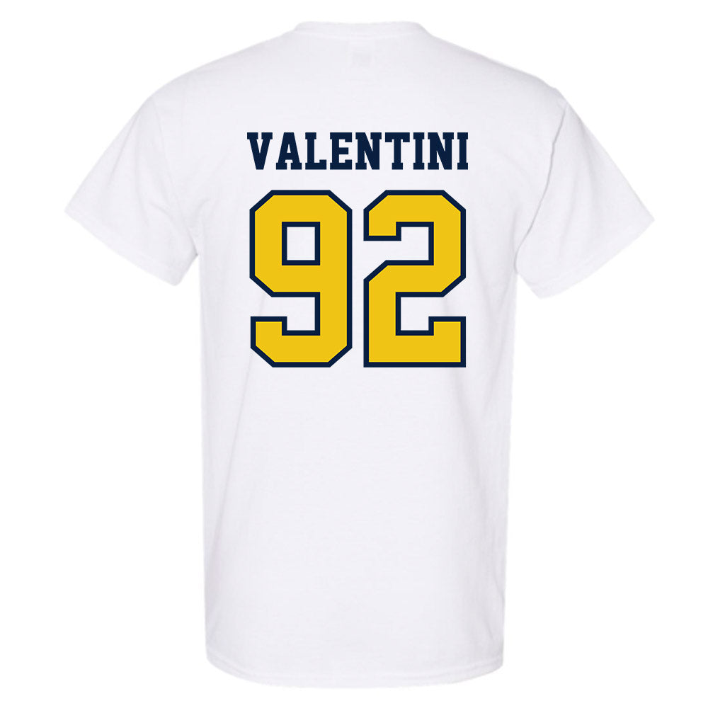 Michigan - NCAA Men's Ice Hockey : Adam Valentini - Classic Shersey T-Shirt-1