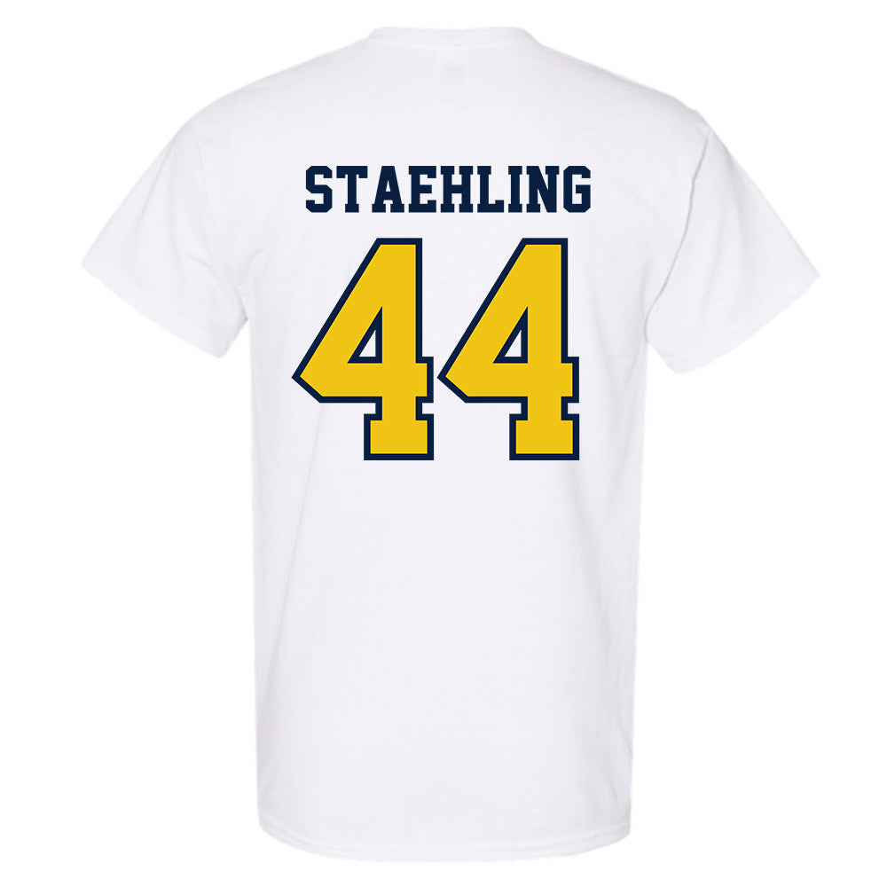 Michigan - NCAA Football : Nathaniel Staehling - Classic Shersey T-Shirt-1