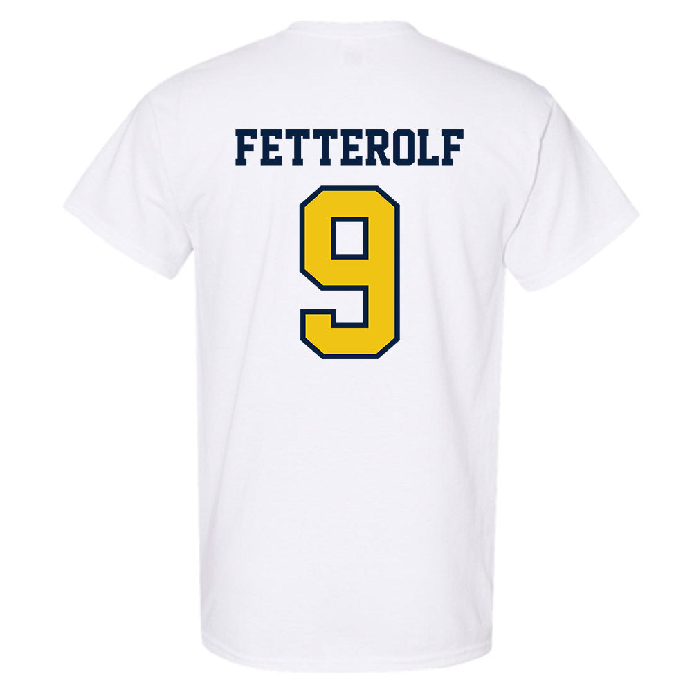 Michigan - NCAA Women's Lacrosse : Jane Fetterolf - Classic Shersey T-Shirt-1