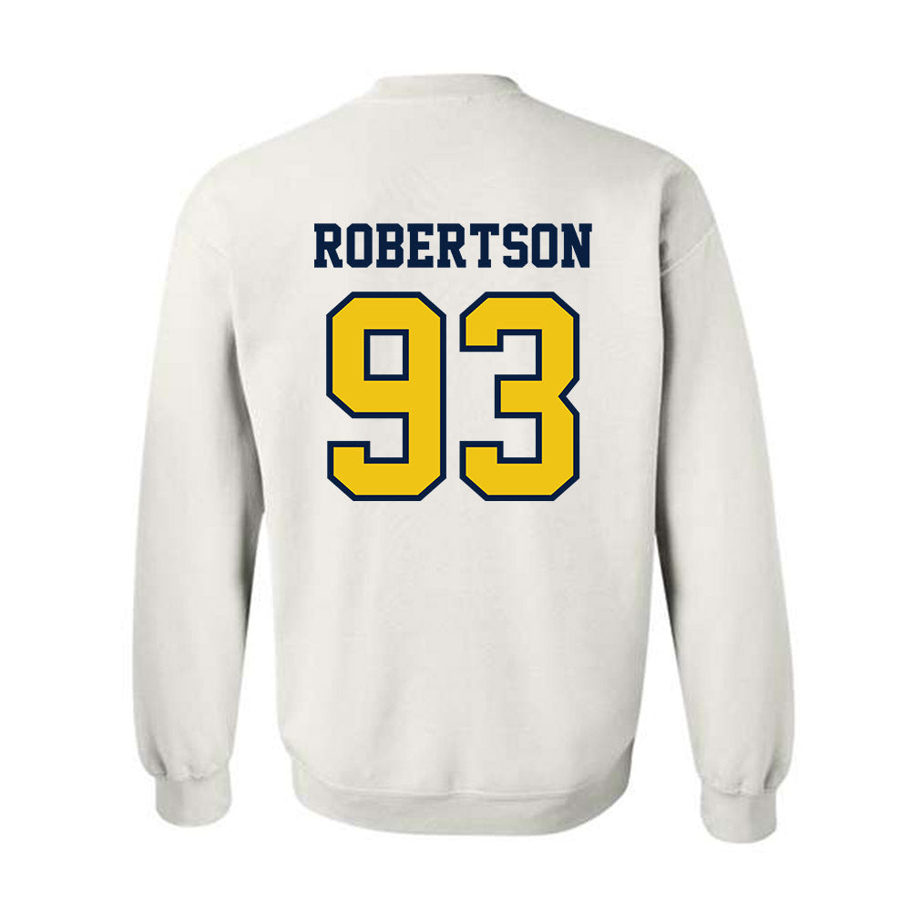 Michigan - NCAA Football : Hunter Robertson - Classic Shersey Crewneck Sweatshirt-1
