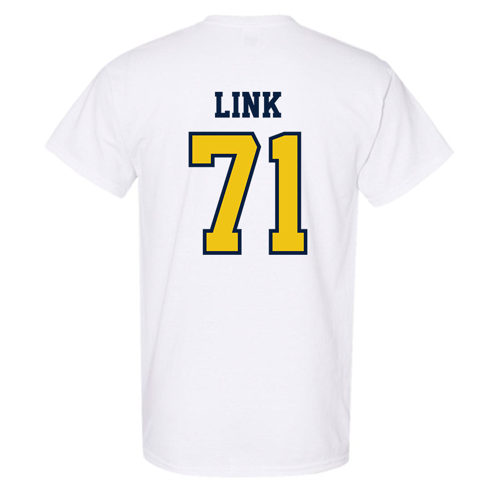 Michigan - NCAA Football : Evan Link - Classic Shersey T-Shirt-1