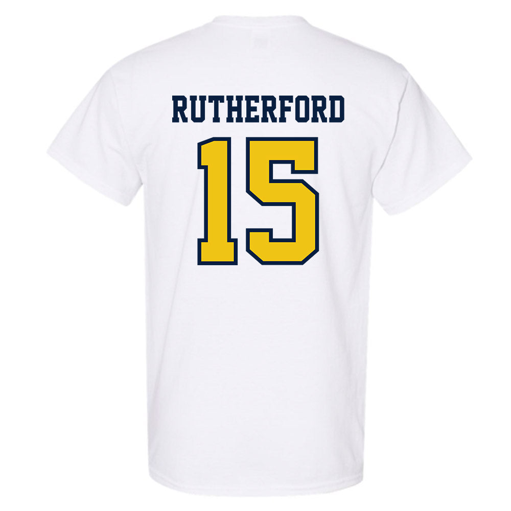 Michigan - NCAA Women's Lacrosse : Maya Rutherford - Classic Shersey T-Shirt-1
