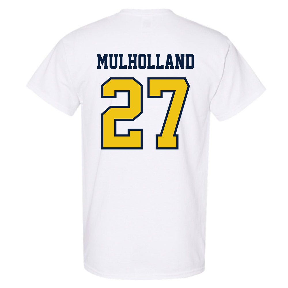 Michigan - NCAA Men's Lacrosse : Aidan Mulholland - Classic Shersey T-Shirt-1