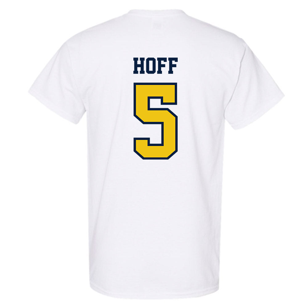 Michigan - NCAA Men's Soccer : Jens Hoff - Classic Shersey T-Shirt-1