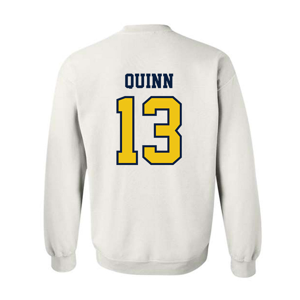 Michigan - NCAA Men's Lacrosse : Crandall Quinn - Classic Shersey Crewneck Sweatshirt-1
