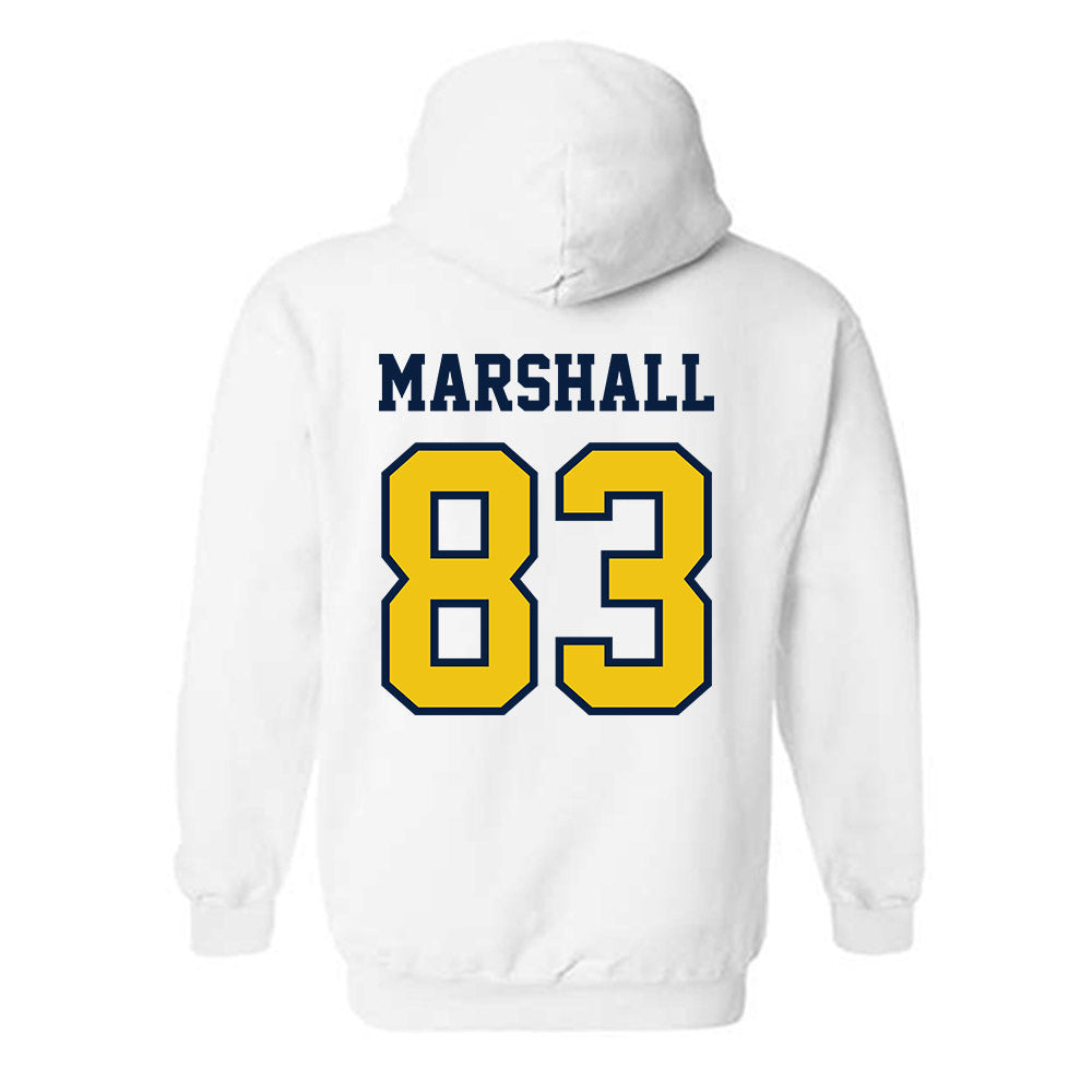 Michigan - NCAA Football : Zack Marshall - Classic Shersey Hooded Sweatshirt-1