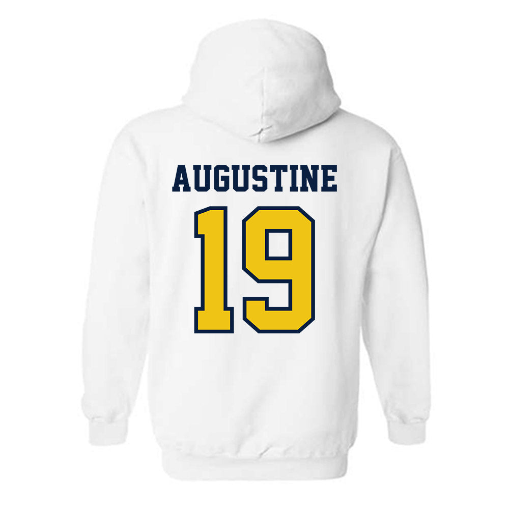 Michigan - NCAA Men's Lacrosse : Thomas Augustine - Classic Shersey Hooded Sweatshirt-1