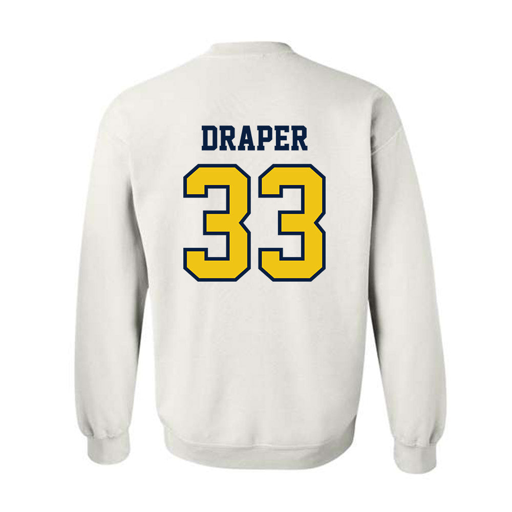 Michigan - NCAA Men's Ice Hockey : Kienan Draper - Classic Shersey Crewneck Sweatshirt-1