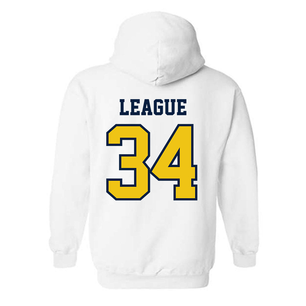 Michigan - NCAA Women's Soccer : Aniyah League - Classic Shersey Hooded Sweatshirt-1