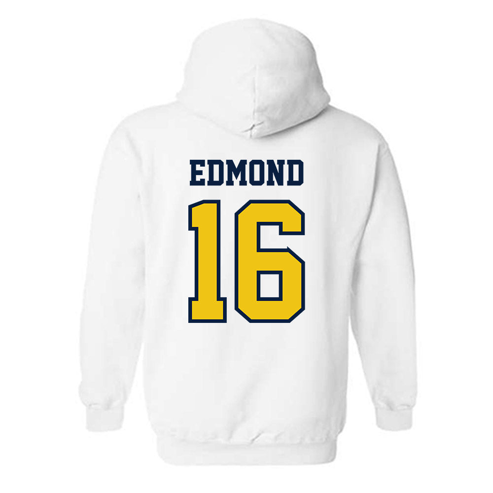 Michigan - NCAA Football : Jo'Ziah Edmond - Classic Shersey Hooded Sweatshirt-1
