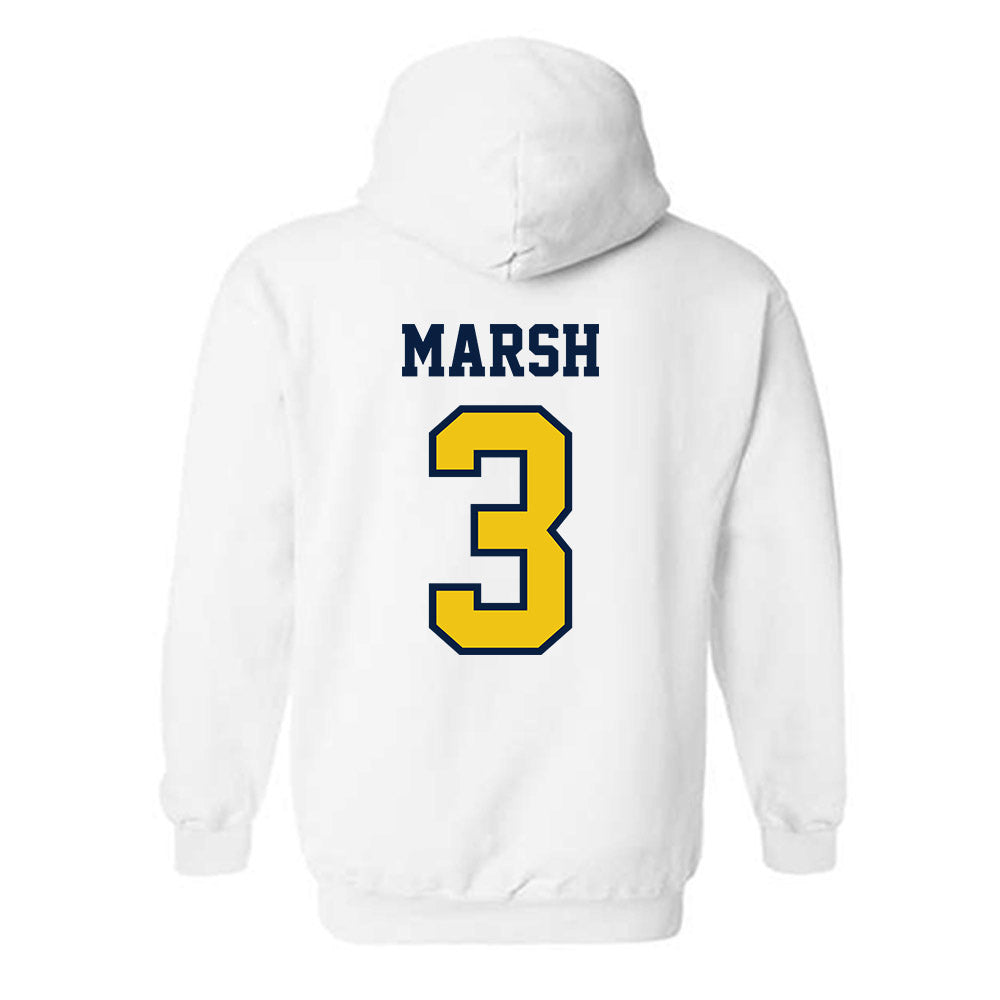 Michigan - NCAA Football : Andrew Marsh - Classic Shersey Hooded Sweatshirt-1