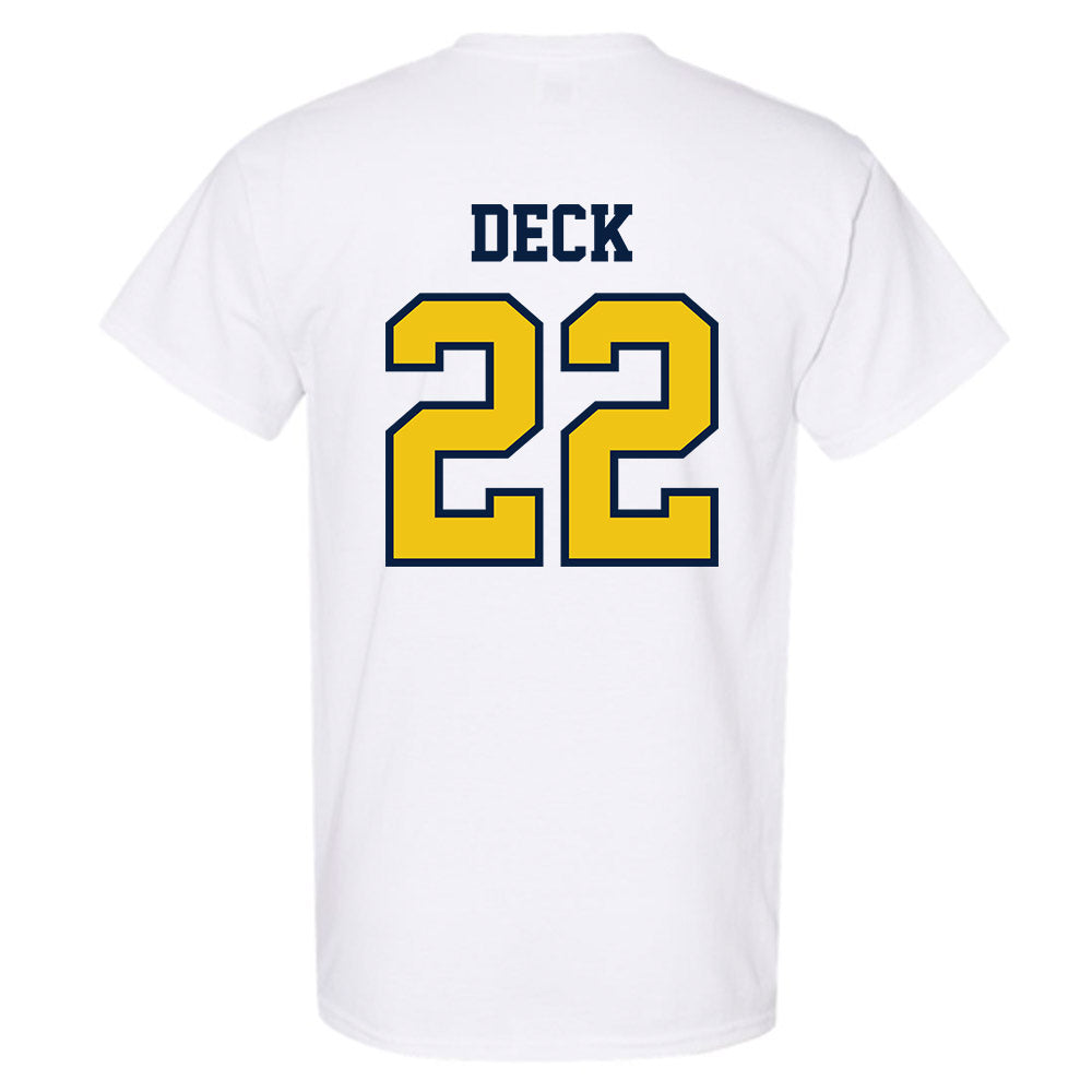 Michigan - NCAA Football : Jordan Deck - Classic Shersey T-Shirt-1