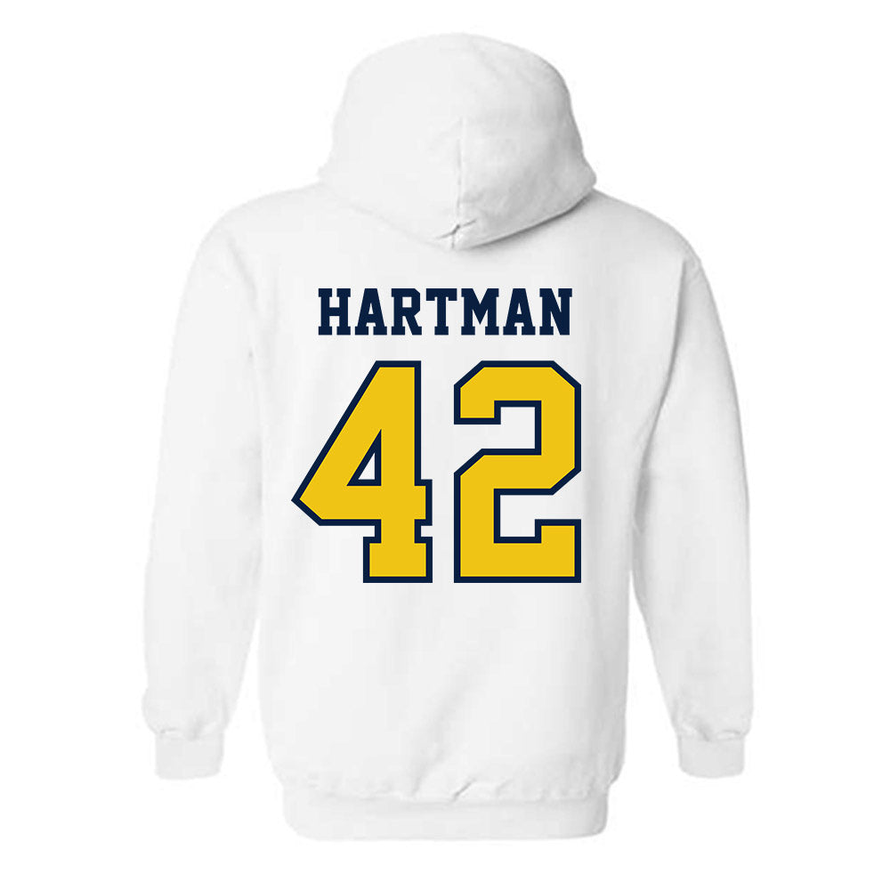 Michigan - NCAA Women's Lacrosse : Allie Hartman - Classic Shersey Hooded Sweatshirt-1