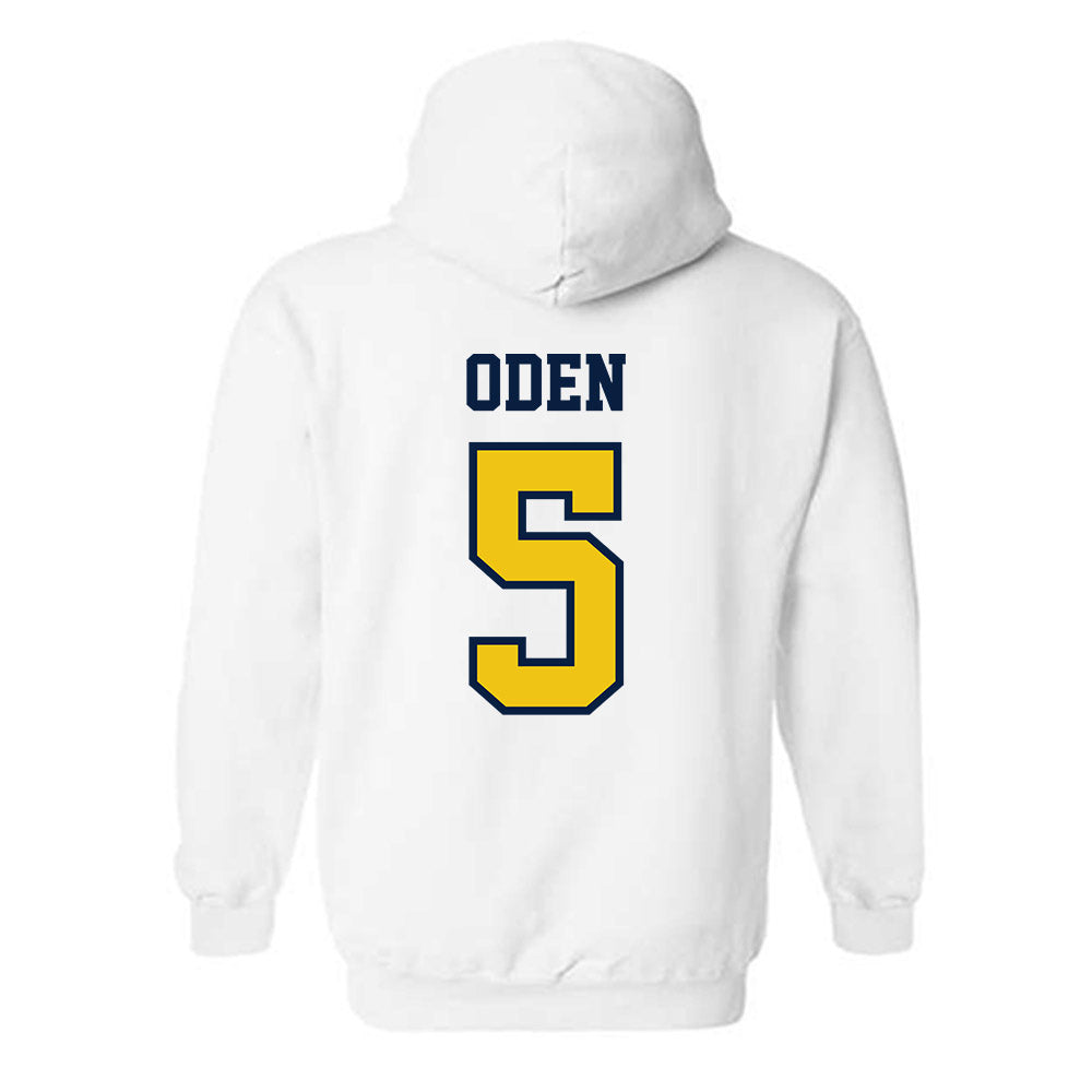 Michigan - NCAA Football : Jacob Oden - Classic Shersey Hooded Sweatshirt-1