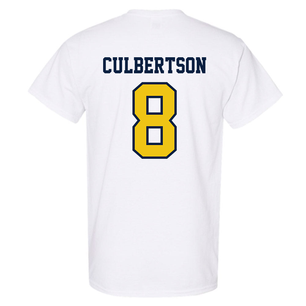 Michigan - NCAA Baseball : Drew Culbertson - Classic Shersey T-Shirt-1