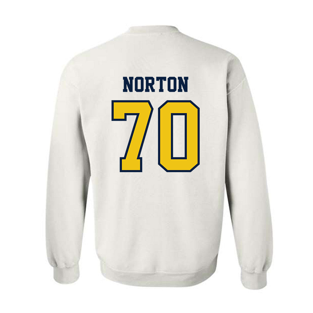 Michigan - NCAA Football : Brady Norton - Classic Shersey Crewneck Sweatshirt-1