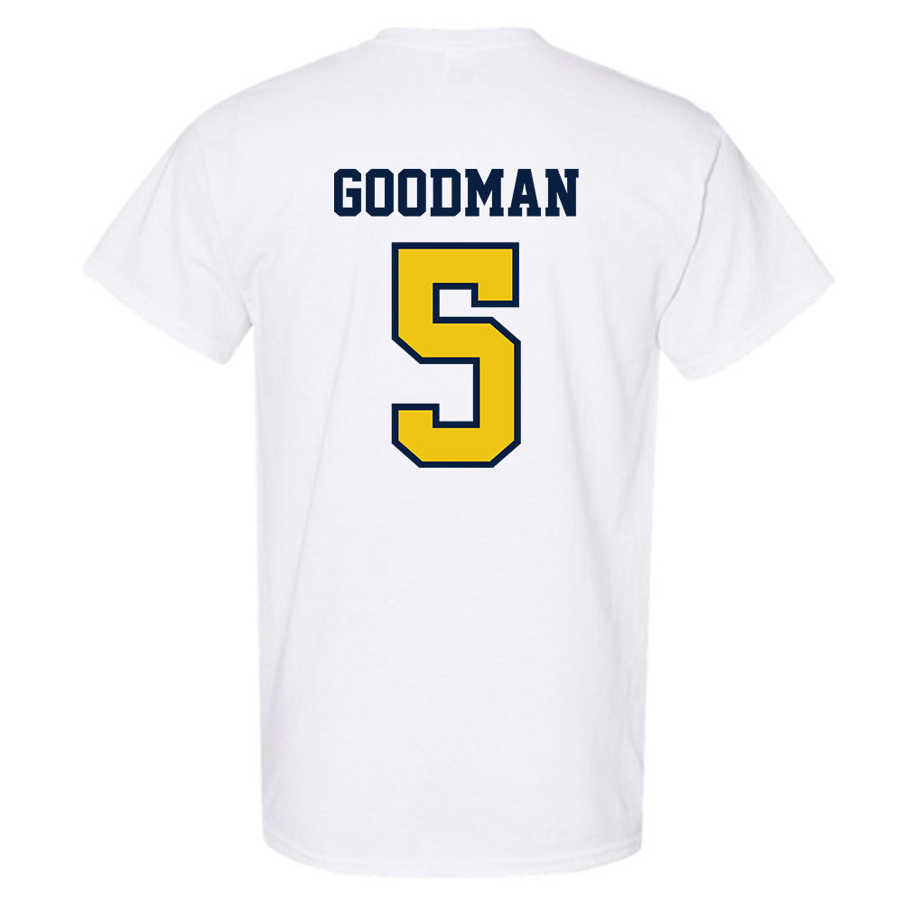 Michigan - NCAA Men's Basketball : Oscar Goodman - Classic Shersey T-Shirt-1