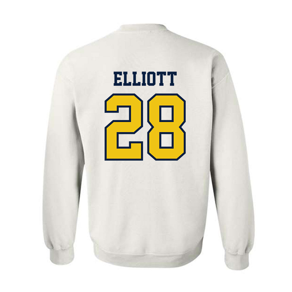 Michigan - NCAA Men's Lacrosse : Jack Elliott - Classic Shersey Crewneck Sweatshirt-1