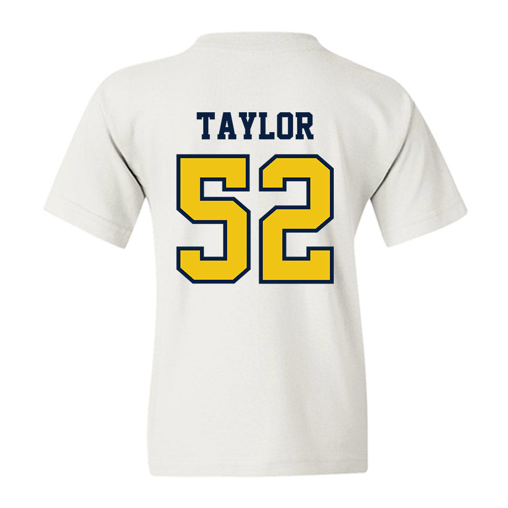 Michigan - NCAA Men's Lacrosse : Hunter Taylor - Classic Shersey Youth T-Shirt-1