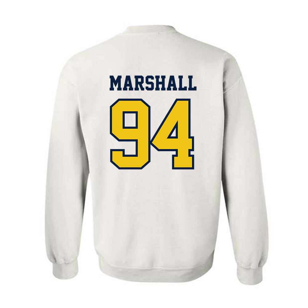 Michigan - NCAA Football : Nate Marshall - Classic Shersey Crewneck Sweatshirt-1