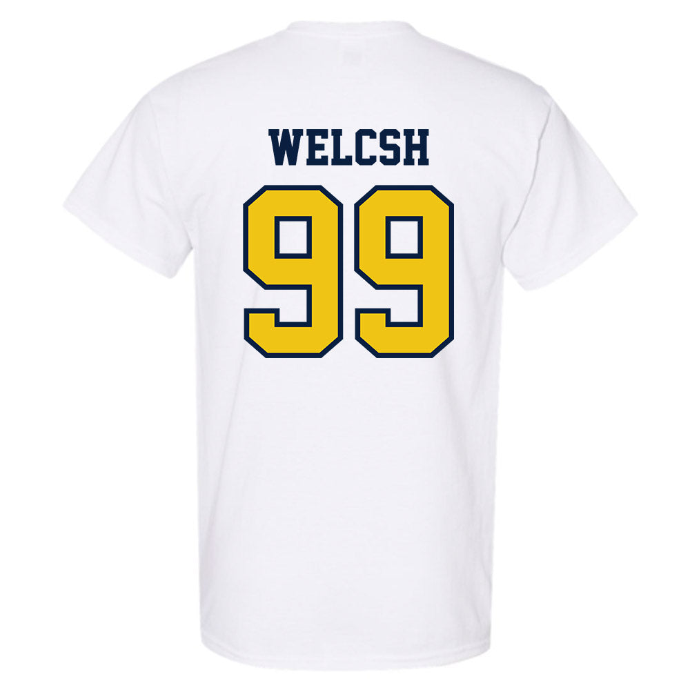 Michigan - NCAA Men's Lacrosse : Jack Welcsh - Classic Shersey T-Shirt-1