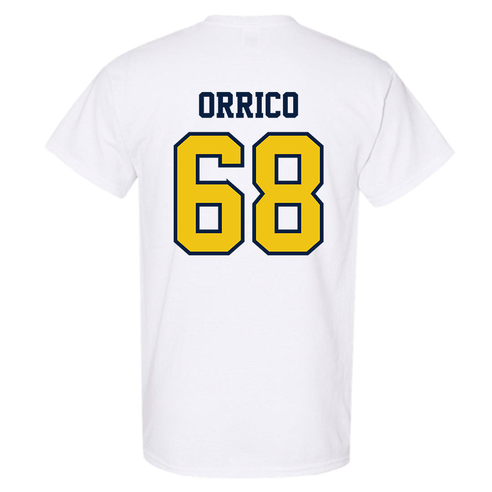 Michigan - NCAA Men's Ice Hockey : Josh Orrico - Classic Shersey T-Shirt-1