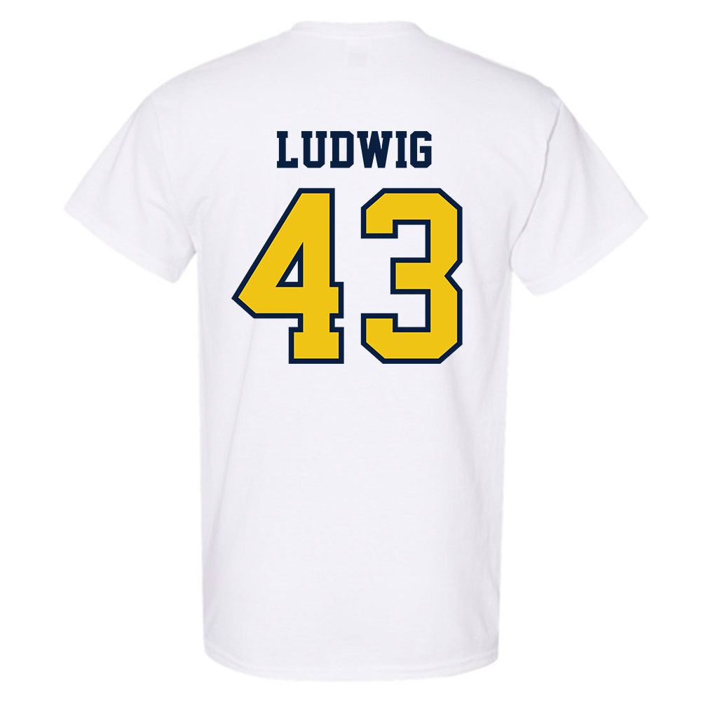 Michigan - NCAA Football : Zach Ludwig - Classic Shersey T-Shirt-1