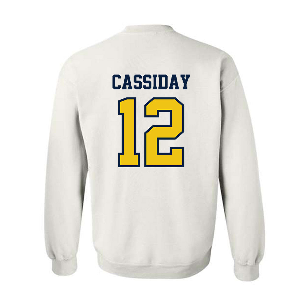 Michigan - NCAA Men's Soccer : Nicholas Cassiday - Classic Shersey Crewneck Sweatshirt-1