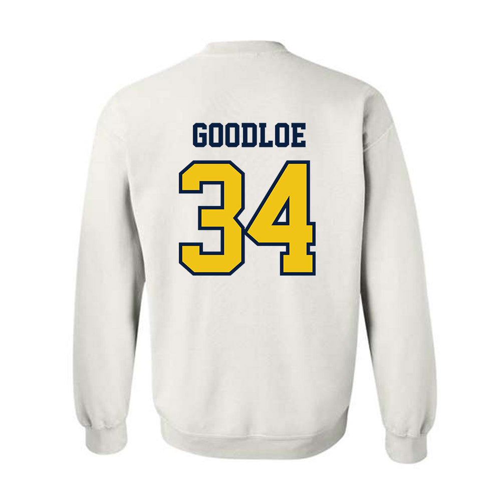 Michigan - NCAA Men's Lacrosse : Cameron Goodloe - Classic Shersey Crewneck Sweatshirt-1