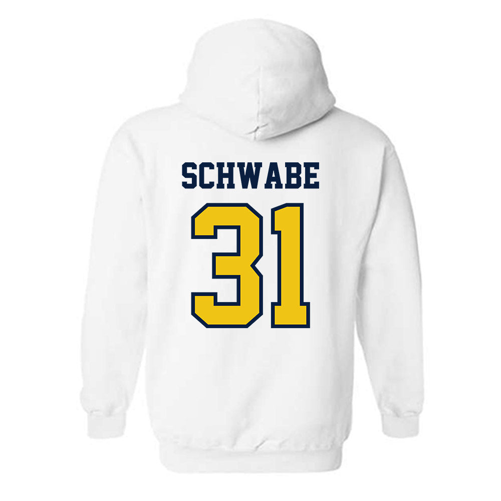 Michigan - NCAA Women's Lacrosse : Julia Schwabe - Classic Shersey Hooded Sweatshirt-1