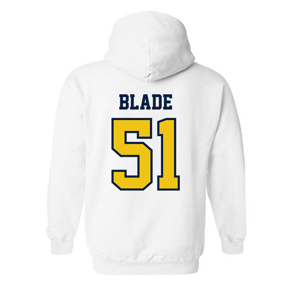 Michigan - NCAA Football : McHale Blade - Classic Shersey Hooded Sweatshirt-1