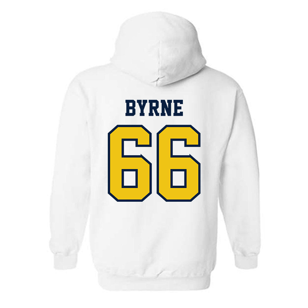 Michigan - NCAA Men's Lacrosse : Will Byrne - Classic Shersey Hooded Sweatshirt-1