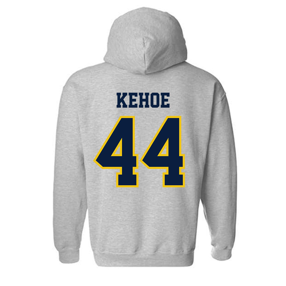 Michigan - NCAA Men's Lacrosse : Ryan Kehoe - Classic Shersey Hooded Sweatshirt-1