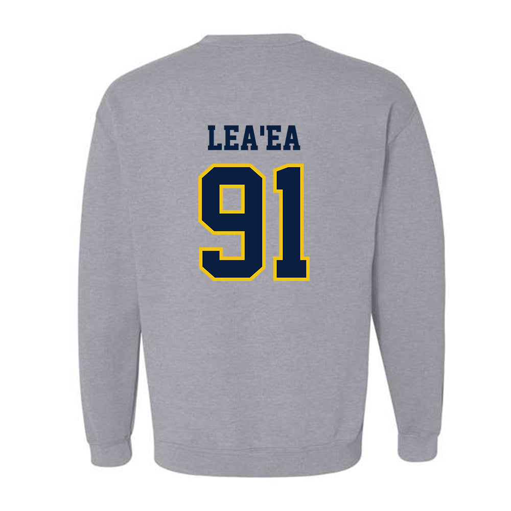 Michigan - NCAA Football : Jonah Lea'ea - Classic Shersey Crewneck Sweatshirt-1