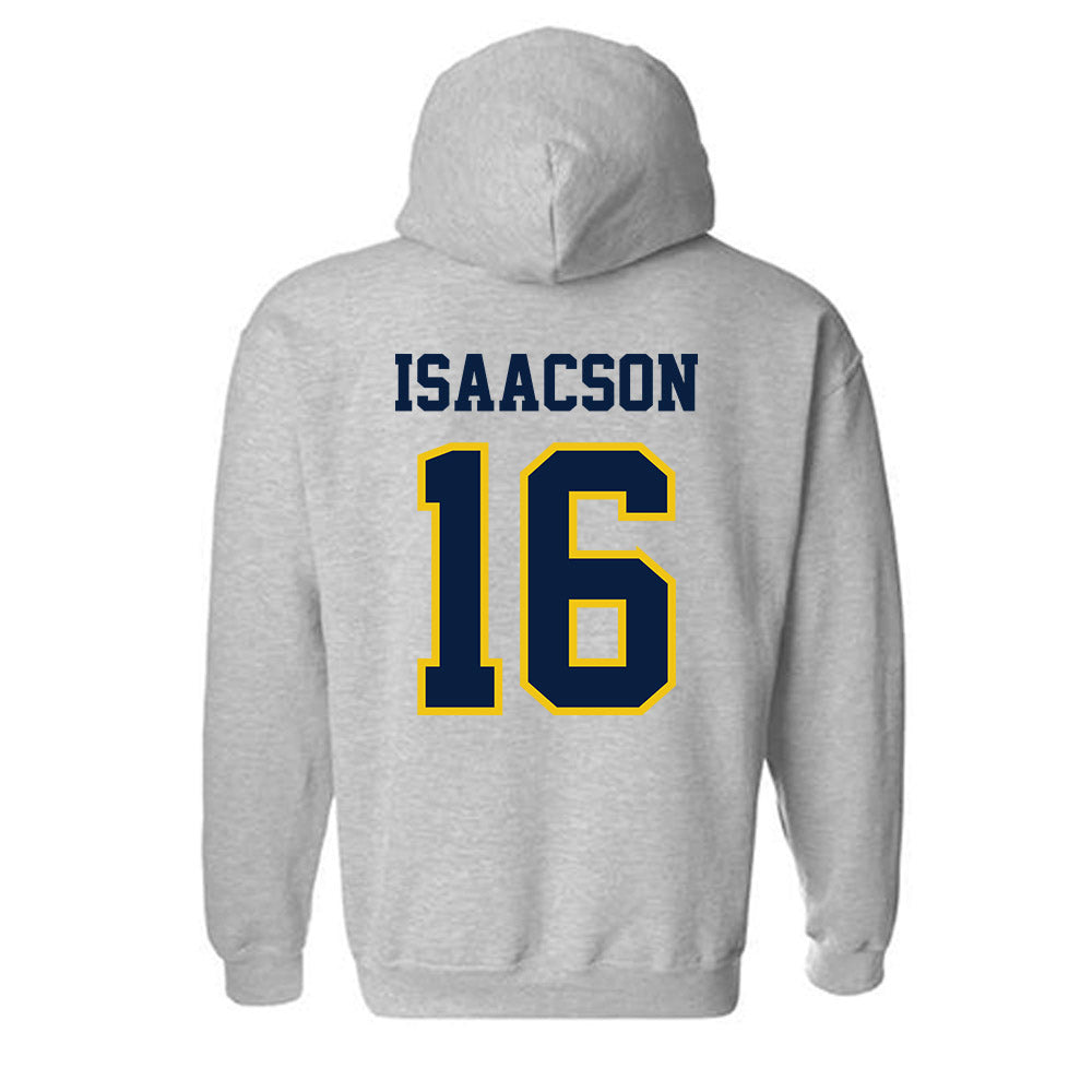 Michigan - NCAA Women's Lacrosse : Kassidy Isaacson - Classic Shersey Hooded Sweatshirt-1