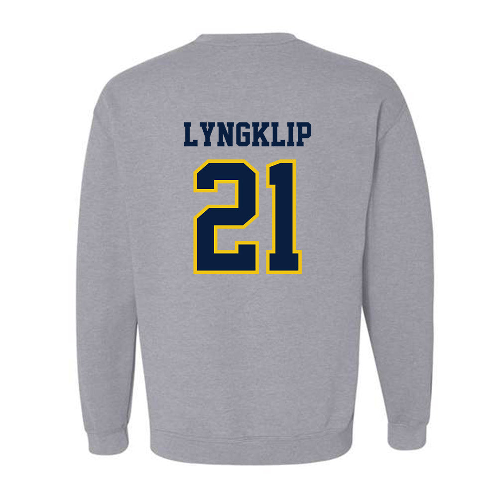 Michigan - NCAA Men's Lacrosse : Ryan Lyngklip - Classic Shersey Crewneck Sweatshirt-1