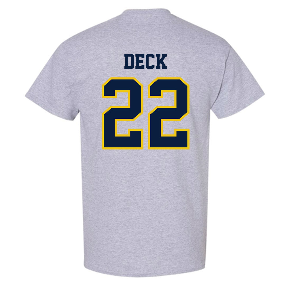 Michigan - NCAA Football : Jordan Deck - Classic Shersey T-Shirt-1