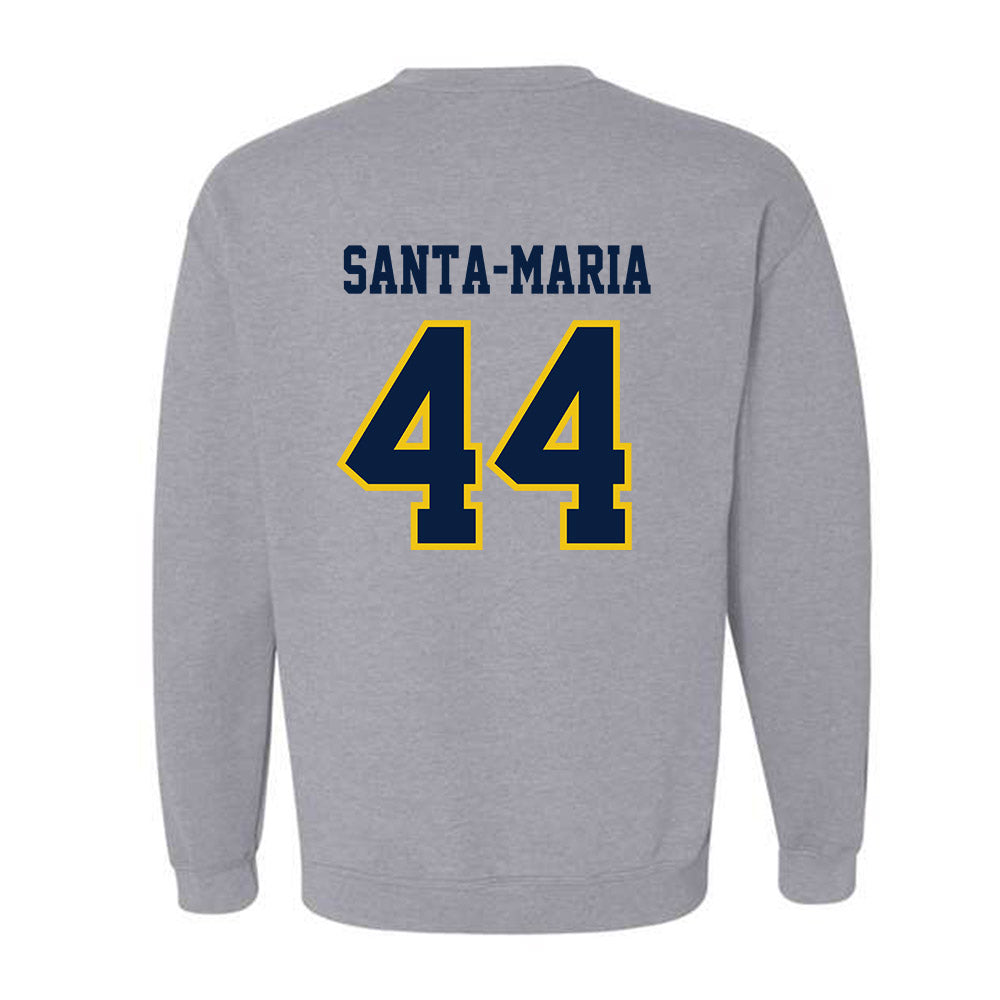 Michigan - NCAA Women's Lacrosse : Maya Santa-Maria - Classic Shersey Crewneck Sweatshirt-1