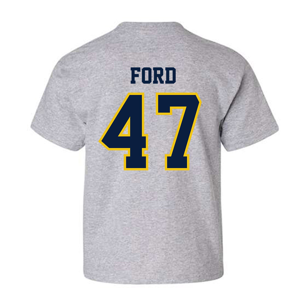 Michigan - NCAA Men's Lacrosse : Josh Ford - Classic Shersey Youth T-Shirt-1