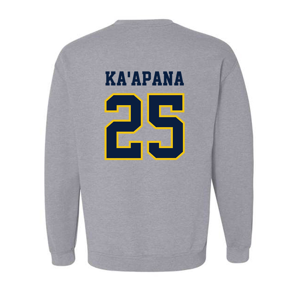 Michigan - NCAA Football : Micah Ka'apana - Classic Shersey Crewneck Sweatshirt-1