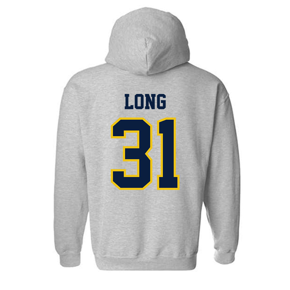 Michigan - NCAA Men's Lacrosse : Jack Long - Classic Shersey Hooded Sweatshirt-1
