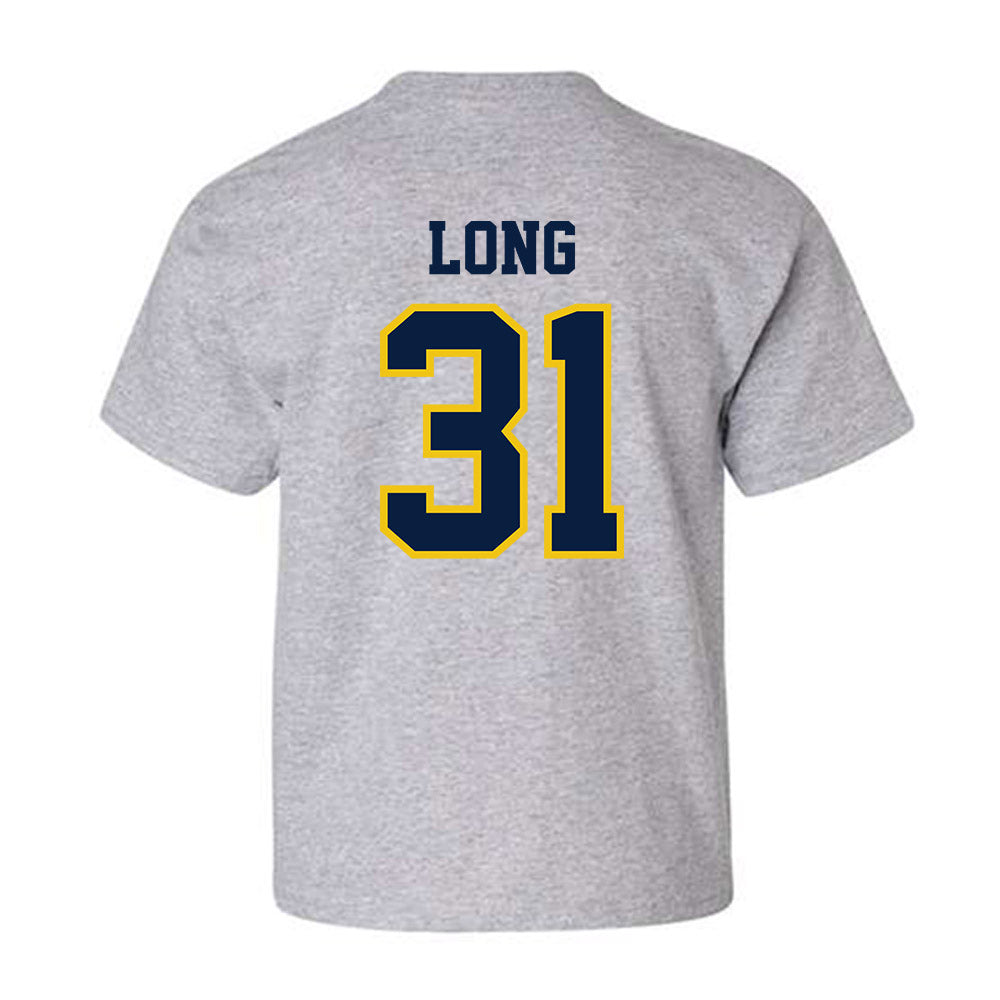 Michigan - NCAA Men's Lacrosse : Jack Long - Classic Shersey Youth T-Shirt-1