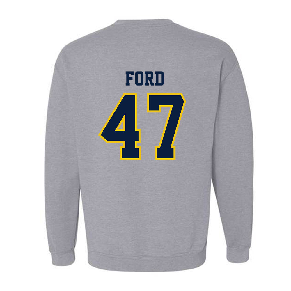 Michigan - NCAA Men's Lacrosse : Josh Ford - Classic Shersey Crewneck Sweatshirt-1