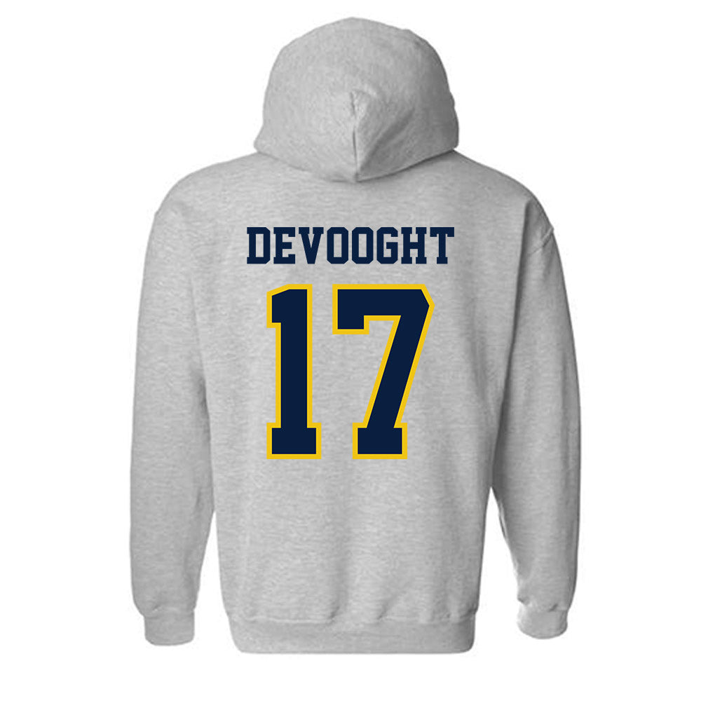 Michigan - NCAA Baseball : Gavin DeVooght - Classic Shersey Hooded Sweatshirt-1