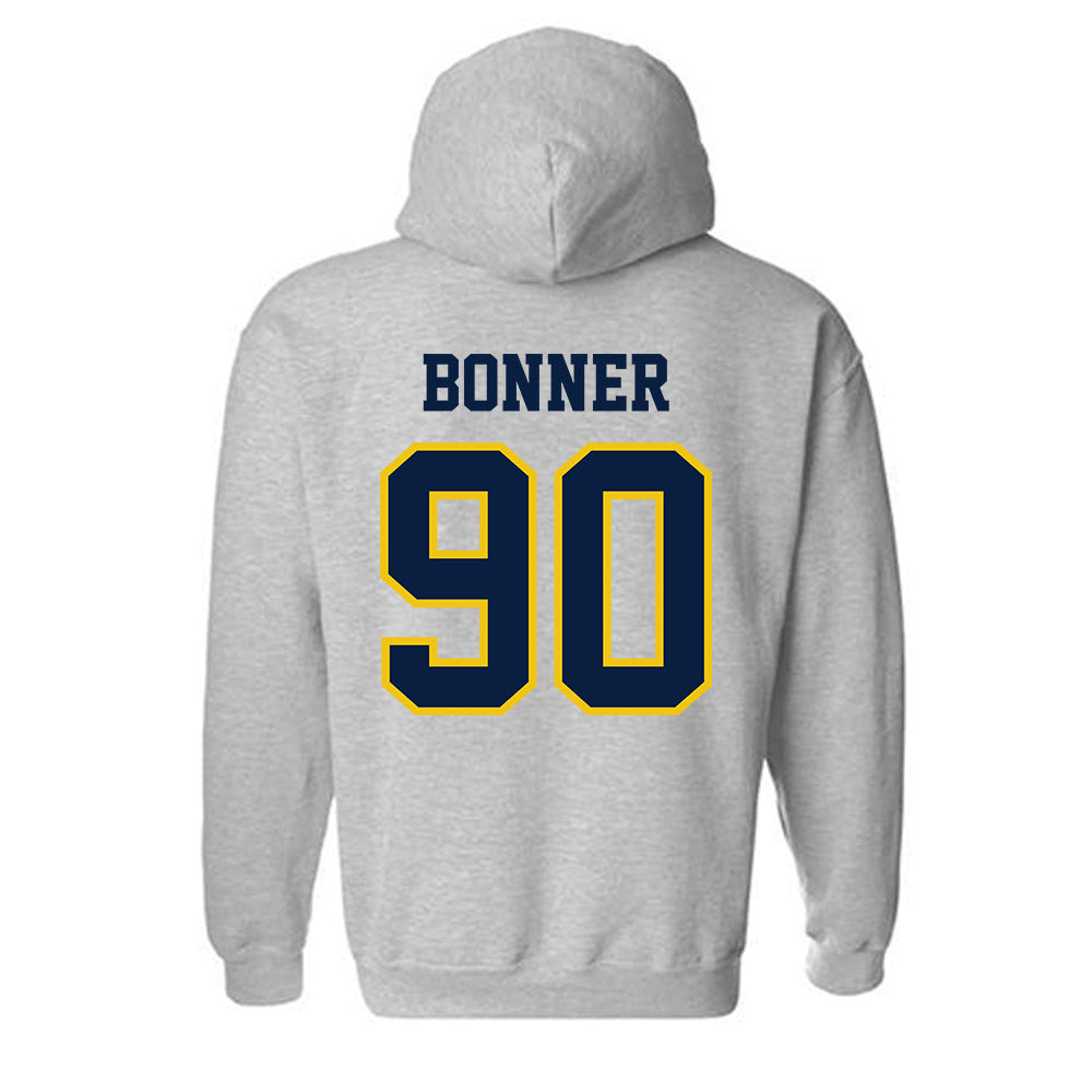 Michigan - NCAA Men's Lacrosse : Max Bonner - Classic Shersey Hooded Sweatshirt-1