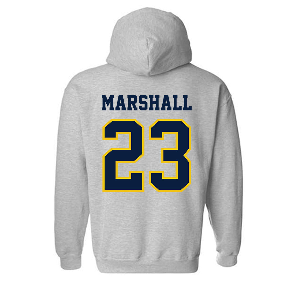 Michigan - NCAA Football : Jordan Marshall - Classic Shersey Hooded Sweatshirt-1
