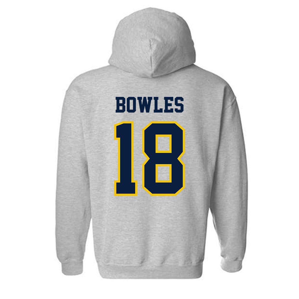 Michigan - NCAA Football : Troy Bowles - Classic Shersey Hooded Sweatshirt-1