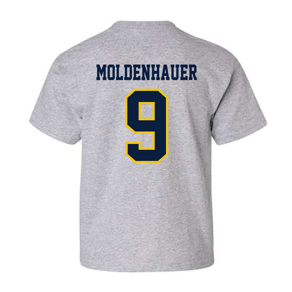 Michigan - NCAA Men's Ice Hockey : Nick Moldenhauer - Classic Shersey Youth T-Shirt-1