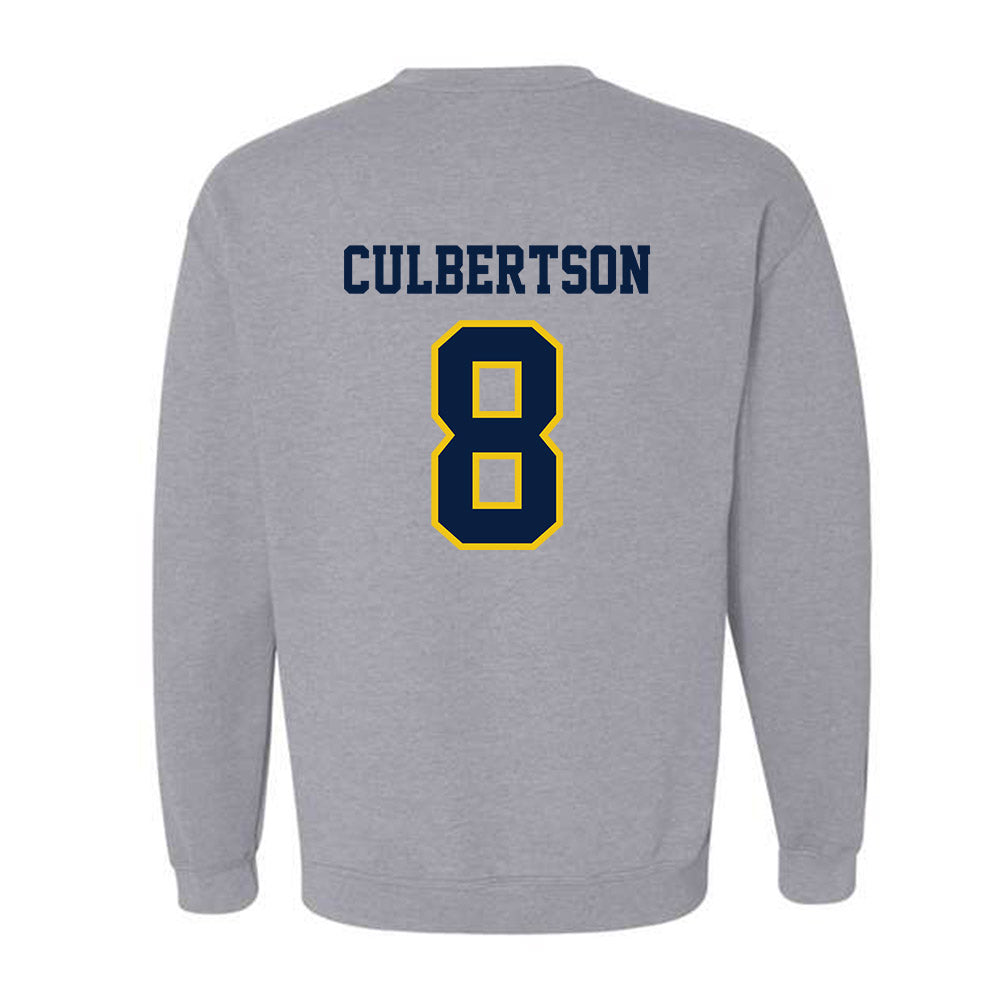 Michigan - NCAA Baseball : Drew Culbertson - Classic Shersey Crewneck Sweatshirt-1