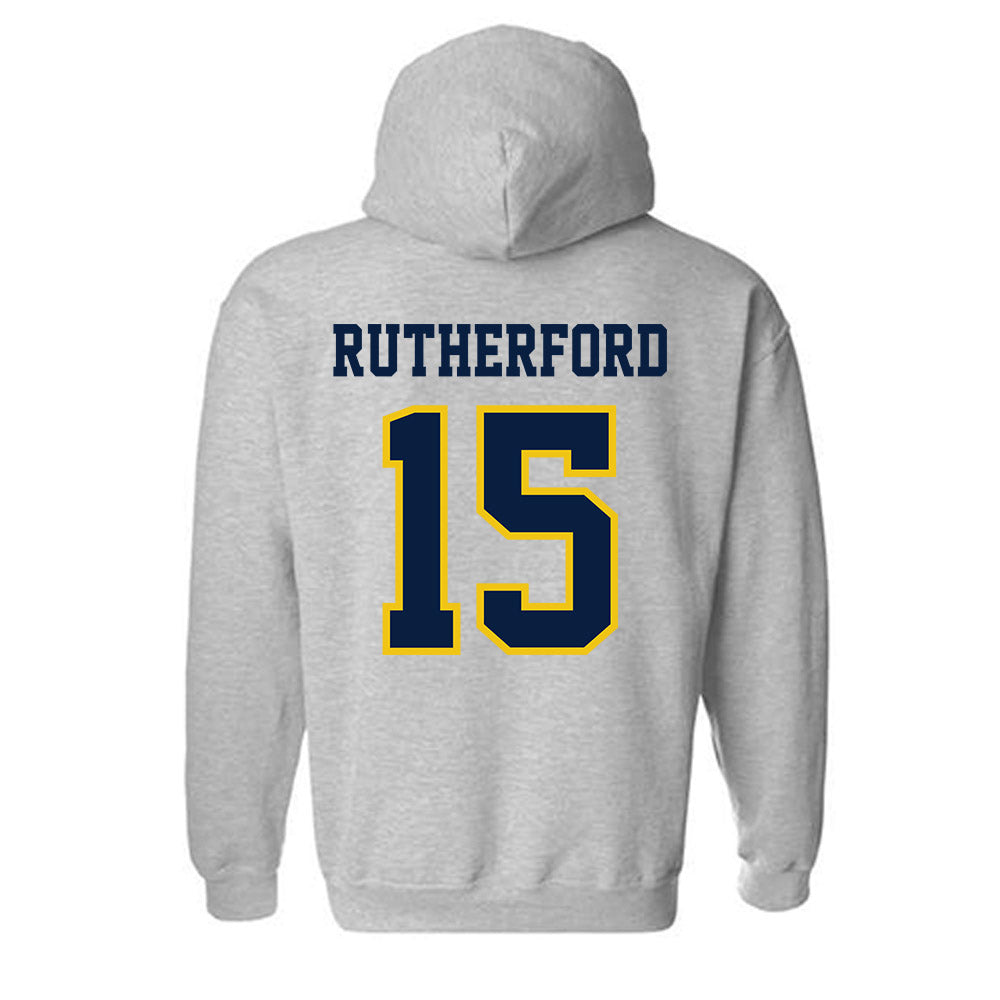 Michigan - NCAA Women's Lacrosse : Maya Rutherford - Classic Shersey Hooded Sweatshirt-1